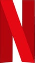 Netflix symbol logo vector new