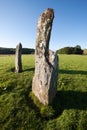 Nether Largie Standing Stones, Kilmartin Glen, Scotland Royalty Free Stock Photo