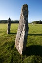 Nether Largie Standing Stones, Kilmartin Glen, Scotland Royalty Free Stock Photo