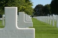 Netherlands American Cemetery and Memorial in Margraten,the Netherlands Royalty Free Stock Photo