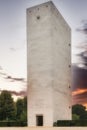 Netherlands American Cemetery and Memorial monument Margraten Royalty Free Stock Photo