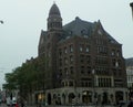 Netherlands, Amsterdam, Dam Square, old historic house Royalty Free Stock Photo