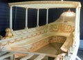 Netherlands, Amsterdam, Kattenburgerplein 1, National Maritime Museum, Royal Barge, the stern of the barge