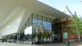 Netherlands, Amsterdam, 6 Museumplein, Stedelijk Museum, general view of the building Royalty Free Stock Photo