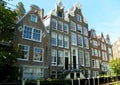 Netherlands, Amsterdam, Nieuwezijds Voorburgwal 373, Begijnhof, historic houses