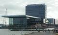 Netherlands, Amsterdam, Piet Heinkade, view of the Bimhuis (concert hall for jazz and improvised music