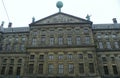 Netherlands, Amsterdam, Raadhuisstraat, Royal Palace, facade and the top of the building