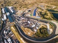 Netherlands - August 30th, 2022: Zandvoort Formula 1 Circuit in preparation for the DuchGP, F11