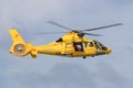 Netherlands Coastguard Helicopter Royalty Free Stock Photo