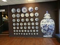 Europe Holland Netherlands Antique Delft Ceramic Museum Royal Delft Factory & Museum Azulejos Dutch Treasure Porcelain Tiles China