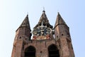 Netherlands, Delft, Oude Kerk - Clock tower