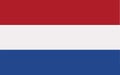 Netherlands flag vector Royalty Free Stock Photo