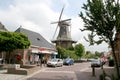 Historic Windmill De Sterin Winsum Friesland