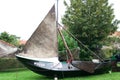 Model of original fishing boat