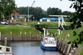 Small harbor of Vollenhove Royalty Free Stock Photo