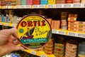 Ortiz tinned Tuna in a Grocery Royalty Free Stock Photo