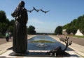 Netherlands American Cemetery and Memorial in Margraten,the Netherlands Royalty Free Stock Photo