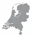 Netherlands provinces map