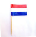 Netherlands miniature paper flag pointer