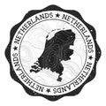 Netherlands outdoor stamp.