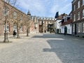 Square in the center of Sittard, Netherlands.