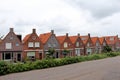 Netherlands, Volendam, typical buildings Royalty Free Stock Photo