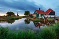 Netherlands Windmill, Zaanse schans - Zaandam, near Amsterdam