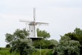 Historical windmill named The white Cow