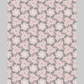 Netrivail abstract floral geometric pattern, background, vector seamless Royalty Free Stock Photo