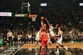 Nets vs Bulls Basketball at Barclays Center Royalty Free Stock Photo