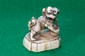 Netsuke - Ivory carving of Shishi