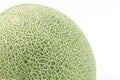 Netted Melon skin close up background. Royalty Free Stock Photo