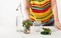 Preparation of tincture of fresh nettles on white