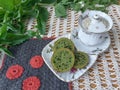 Nettles green cookies