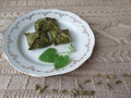 Nettles puff pies samsa, green pastry