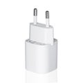 Network adapter 220V USB charging on a white background