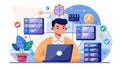 A Network Administrator oversees the infrastructure of computer networks, ensuring connectivity and reliability