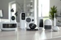 Network automation and AI-driven threat assessment technologies integrate with home security systems for advanced alarms and camer