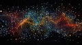network big data pattern Royalty Free Stock Photo