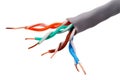 Network Cable CAT 5 Royalty Free Stock Photo