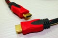 The network cable for the computer is used to create networks Royalty Free Stock Photo