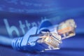 Network cable Royalty Free Stock Photo