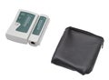 Network cable tester. RJ45 internet cable testing tools. Royalty Free Stock Photo