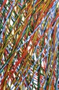 Network cables colorful in abstract form Royalty Free Stock Photo