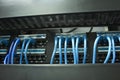 Network Cables In Rack
