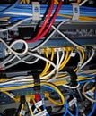 Network Cabling Royalty Free Stock Photo