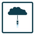 Network Cloud Icon Royalty Free Stock Photo