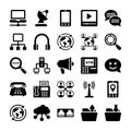 Network and Communication Vector Icons 9