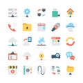 Network and Communications Vector Icons 1 Royalty Free Stock Photo