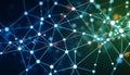 Network connection abstract, technology, data, internet, digital, tech, Stock Photo, Generative AI Royalty Free Stock Photo